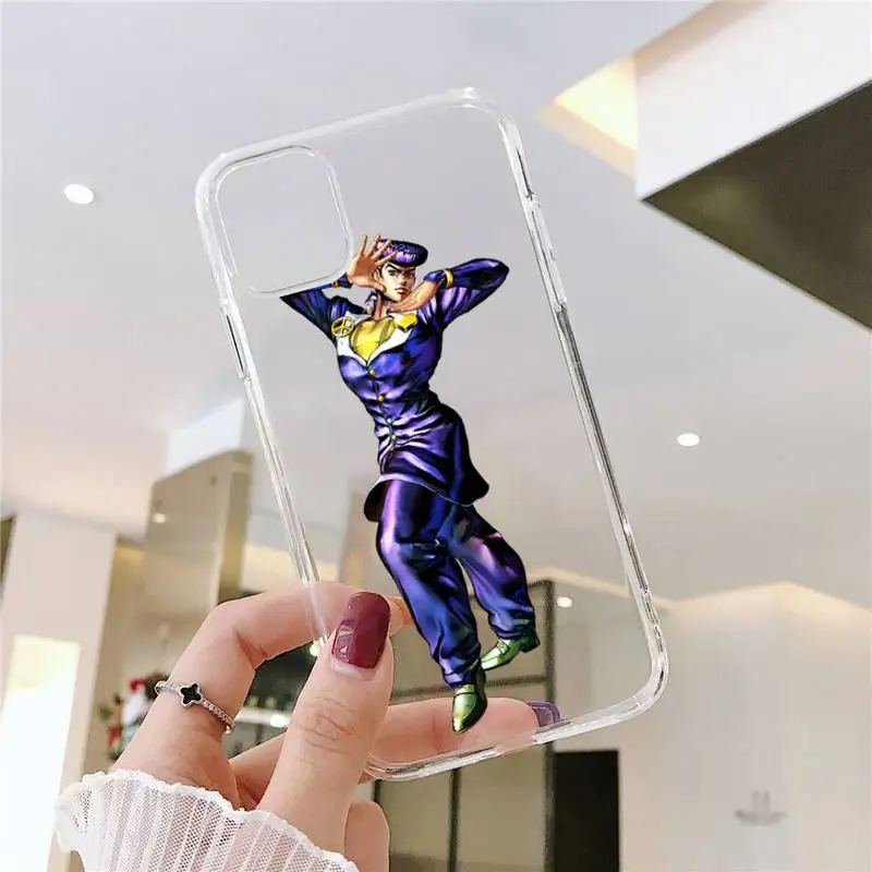 Anime JoJos Bizarre Adventure Phone Case Transparent soft For iphone 5 5s 5c se 6 6s 7 8 11 12 plus mini x xs xr pro max
Anime JoJos Bizarre Adventure Phone Case Transparent soft For iphone 5 5s 5c se 6 6s 7 8 11 12 plus mini x xs xr pro max