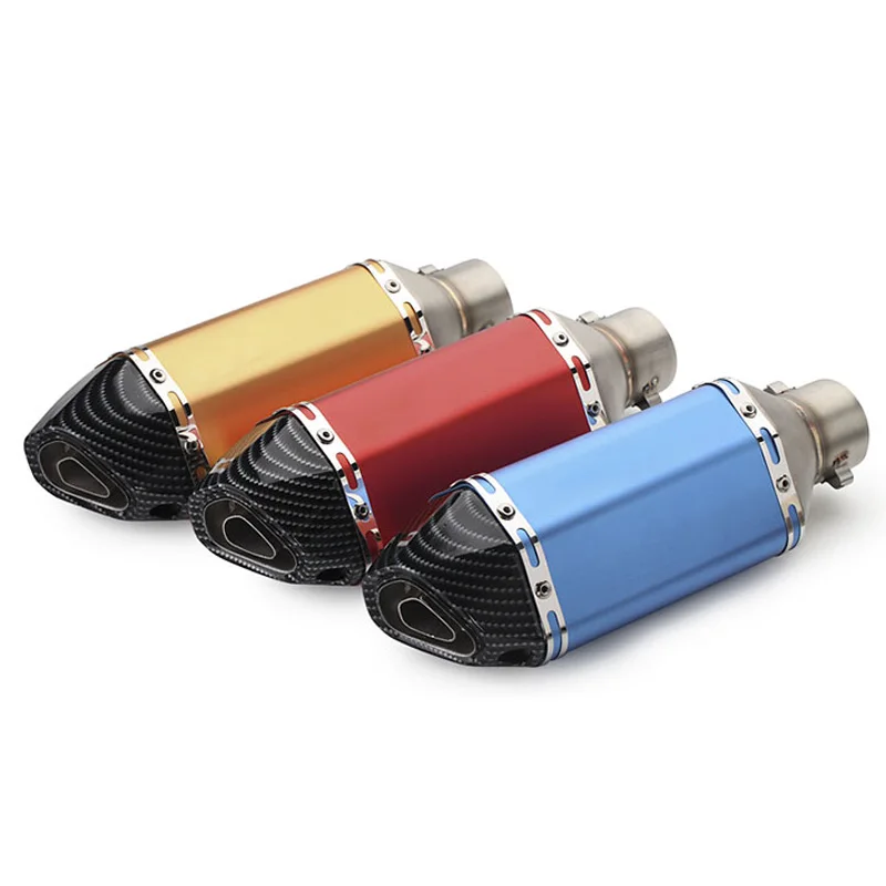Universal 51mm Motorcycle Exhaust Pipe Muffler Escape moto For RC390 Z800 GSXR750 TMAX530 XMAX300.250 CBR500 z1000 PCX125 z800
Universal 51mm Motorcycle Exhaust Pipe Muffler Escape moto For RC390 Z800 GSXR750 TMAX530 XMAX300.250 CBR500 z1000 PCX125 z800