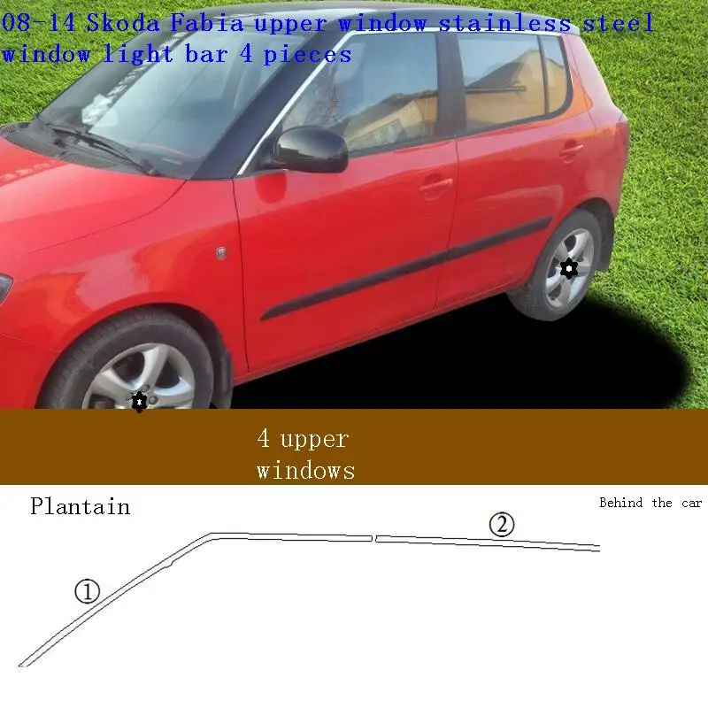 Auto Araba Aksesuar Sticker Exterior Decoration Car Accessories Window 2008 2009 2010 2011 2012 2013 2014 FOR Skoda Fabia 
Auto Araba Aksesuar Sticker Exterior Decoration Car Accessories Window 2008 2009 2010 2011 2012 2013 2014 FOR Skoda Fabia