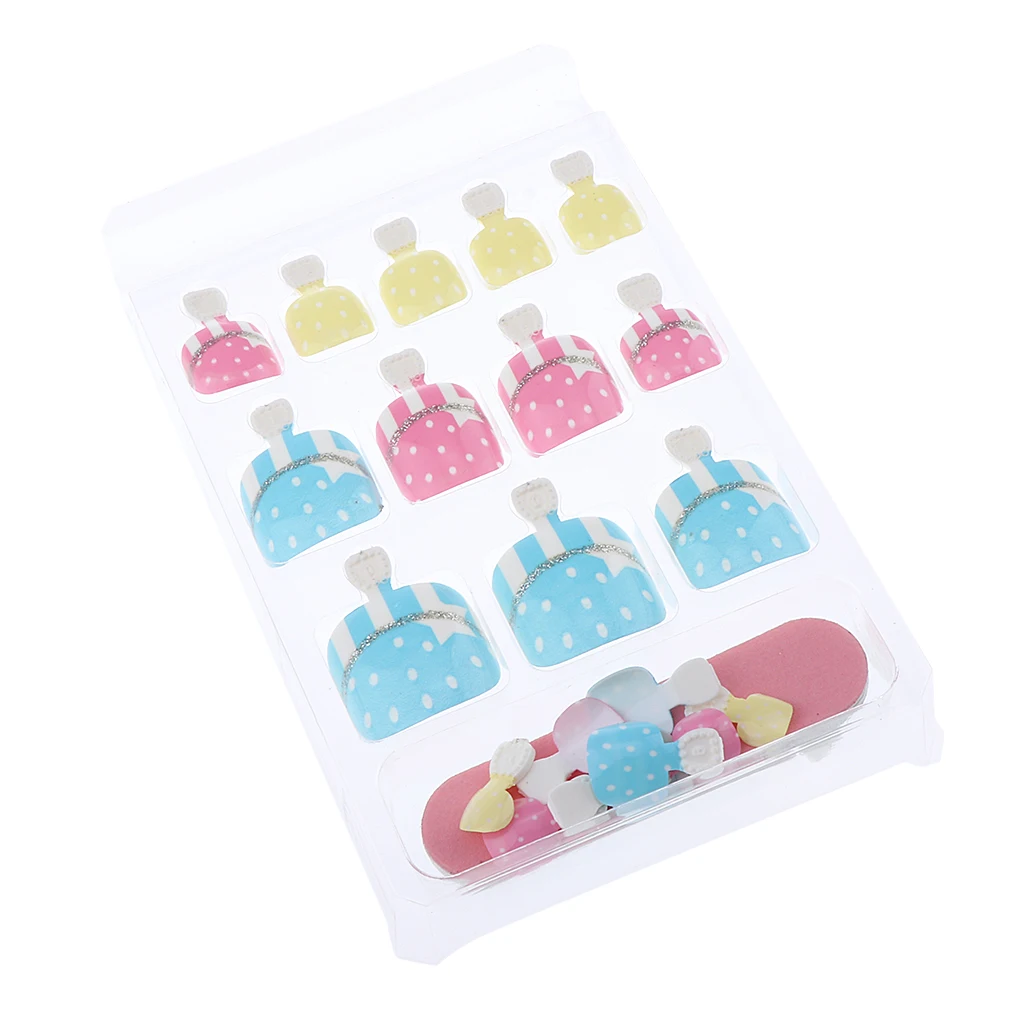 24pcs/Pack False Nails Toe Nails Tips Nail Art Design French Nail Decoration
24pcs/Pack False Nails Toe Nails Tips Nail Art Design French Nail Decoration
