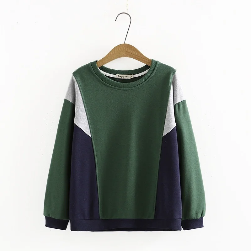 Plus Size XL-4XL Women's Long Sleeved Hoodie Long Sleeved Casual Patchwork Pullovers A-line Outerwear
Plus Size XL-4XL Women's Long Sleeved Hoodie Long Sleeved Casual Patchwork Pullovers A-line Outerwear
