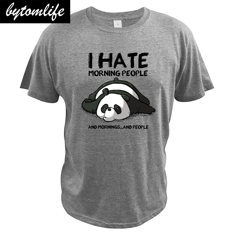 I Hate Morning People T Shirt And Morning And People Funny Cute-Panda Gift Parody Tshirt To Be A Morning Person Tee Tops
I Hate Morning People T Shirt And Morning And People Funny Cute-Panda Gift Parody Tshirt To Be A Morning Person Tee Tops