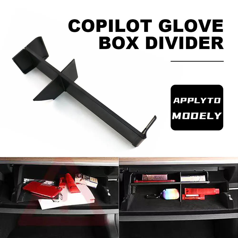 1x For Tesla Model 3 Model Y Car Copilot Glove Box Storage Divide Partition Double Storey Four Grid Storage Organizer Clapboard
1x For Tesla Model 3 Model Y Car Copilot Glove Box Storage Divide Partition Double Storey Four Grid Storage Organizer Clapboard