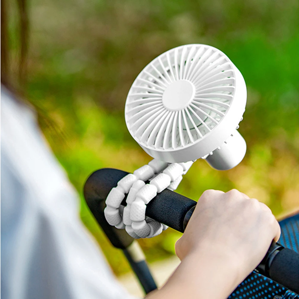 Three Wind Speed Fan Baby Stroller Cooler Hanging Portable Octopus Shape Stand Fan Handheld Washable Clipped Bracket
Three Wind Speed Fan Baby Stroller Cooler Hanging Portable Octopus Shape Stand Fan Handheld Washable Clipped Bracket