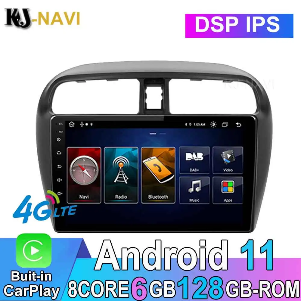 8-Core DSP Android 11.0 Car Player Radio Video Stereo Bluetooth GPS Navigation Player For Mitsubishi Mirage Attrage 2012-2020
8-Core DSP Android 11.0 Car Player Radio Video Stereo Bluetooth GPS Navigation Player For Mitsubishi Mirage Attrage 2012-2020
