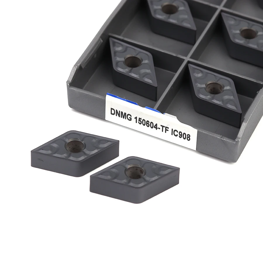 10pcs DNMG150604 TF IC907 IC908 DNMG150608 TF IC907 IC908 External Turning Tools Carbide insert turning inserts CNC Lathe Cutter
10pcs DNMG150604 TF IC907 IC908 DNMG150608 TF IC907 IC908 External Turning Tools Carbide insert turning inserts CNC Lathe Cutter