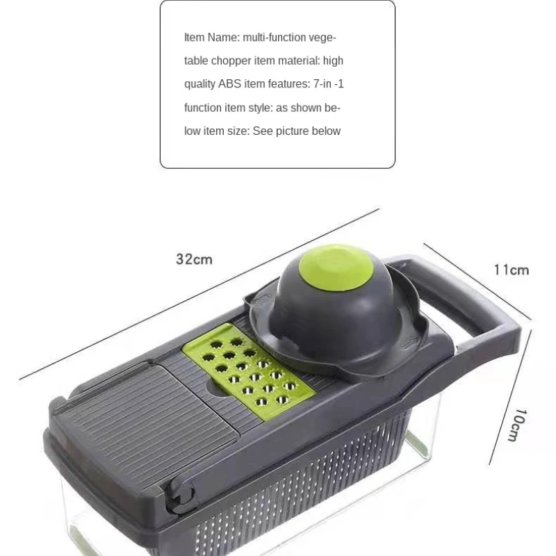 Vegetable Cutter Manual Food Processors/ Manual Slicer Fruit Potato Peeler Carrot Onion Grater Kitchen Accessories gift 2 Baske
Vegetable Cutter Manual Food Processors/ Manual Slicer Fruit Potato Peeler Carrot Onion Grater Kitchen Accessories gift 2 Baske