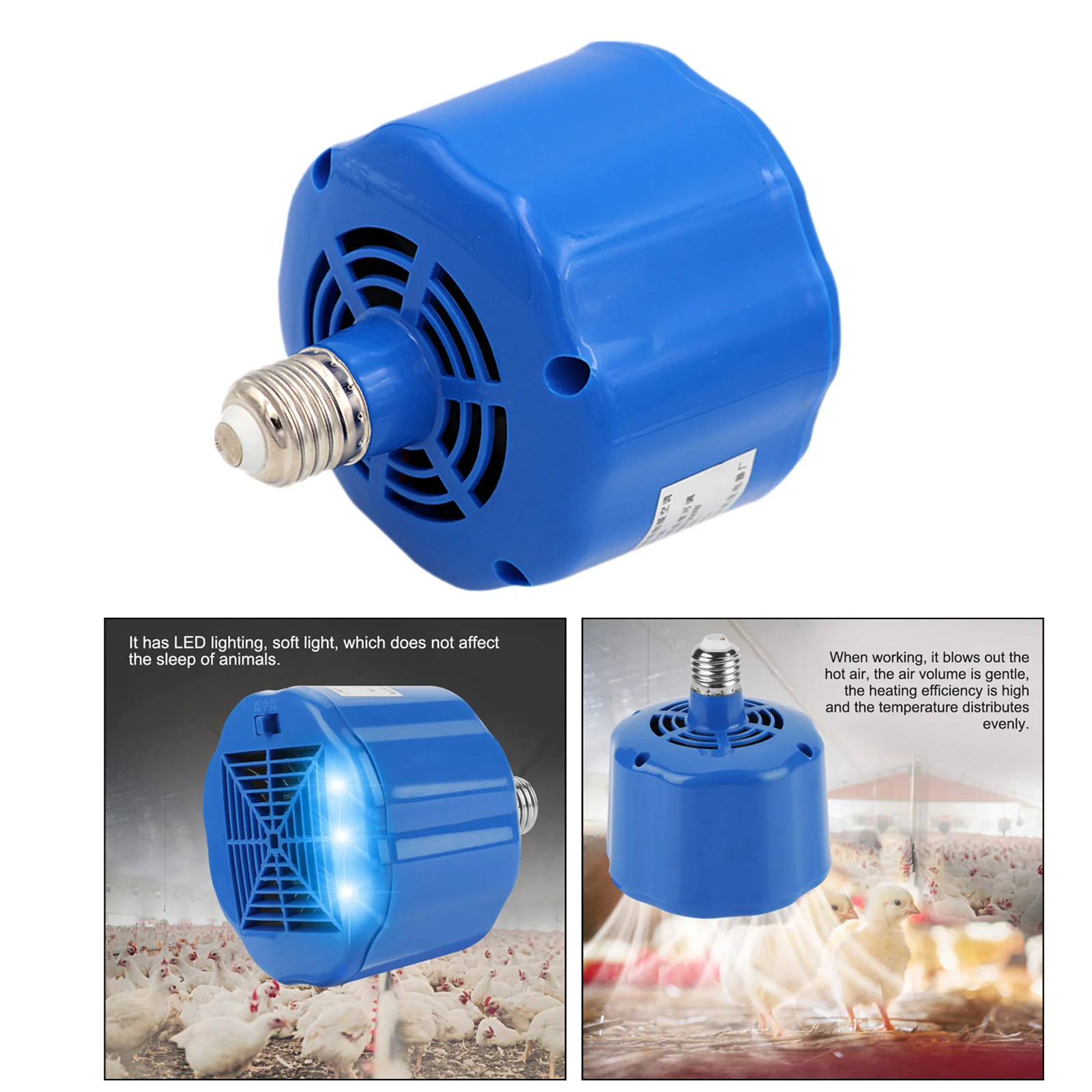 Farm heater animal warm light Chicken pig heat lamp Temperature Adjustable
Farm heater animal warm light Chicken pig heat lamp Temperature Adjustable