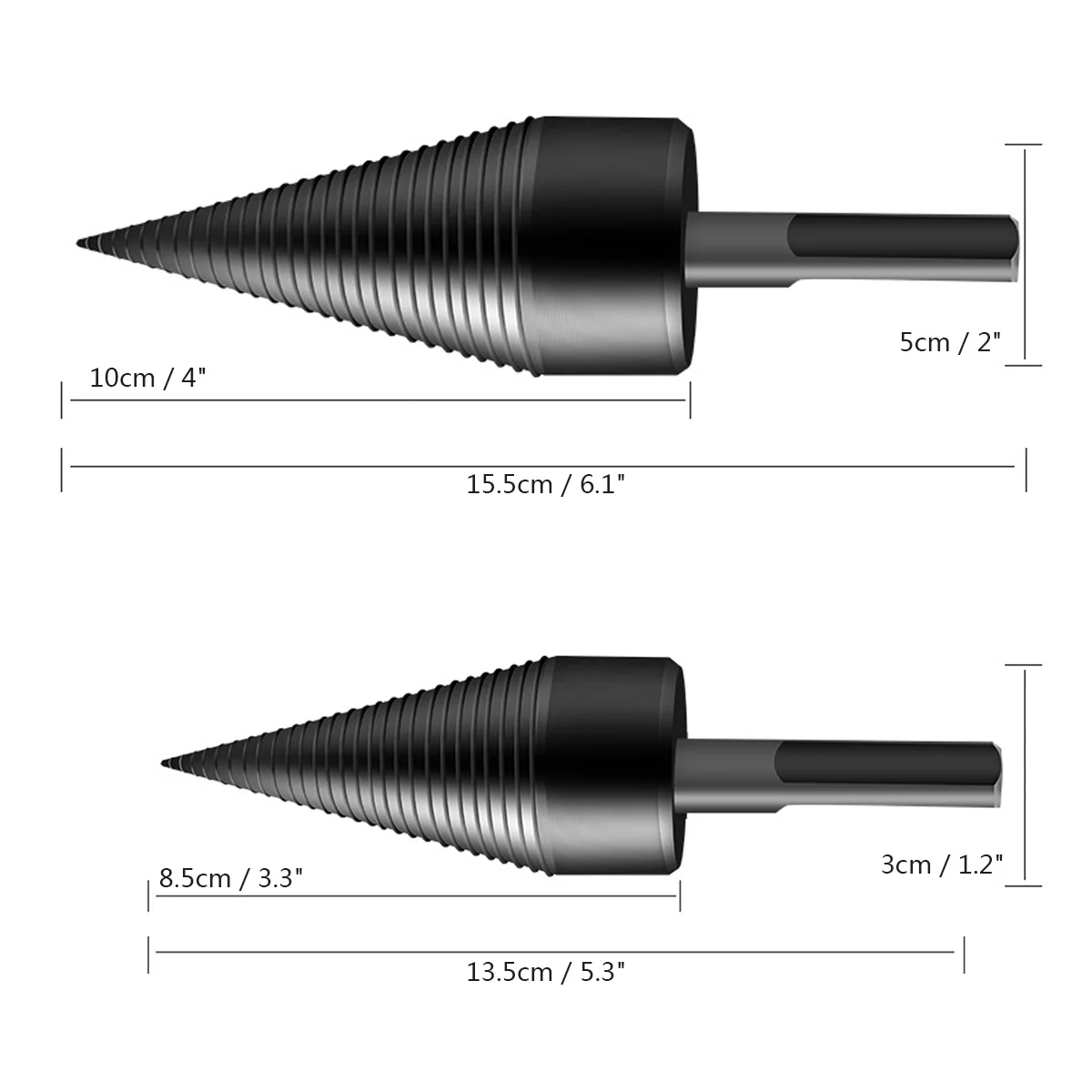 5Pcs 42mm/32mm Firewood Splitter Drill Bit Shank Wood Splitter Screw Cones Splitting Bit Woodworking Tool Round/Hex/Triangle
5Pcs 42mm/32mm Firewood Splitter Drill Bit Shank Wood Splitter Screw Cones Splitting Bit Woodworking Tool Round/Hex/Triangle