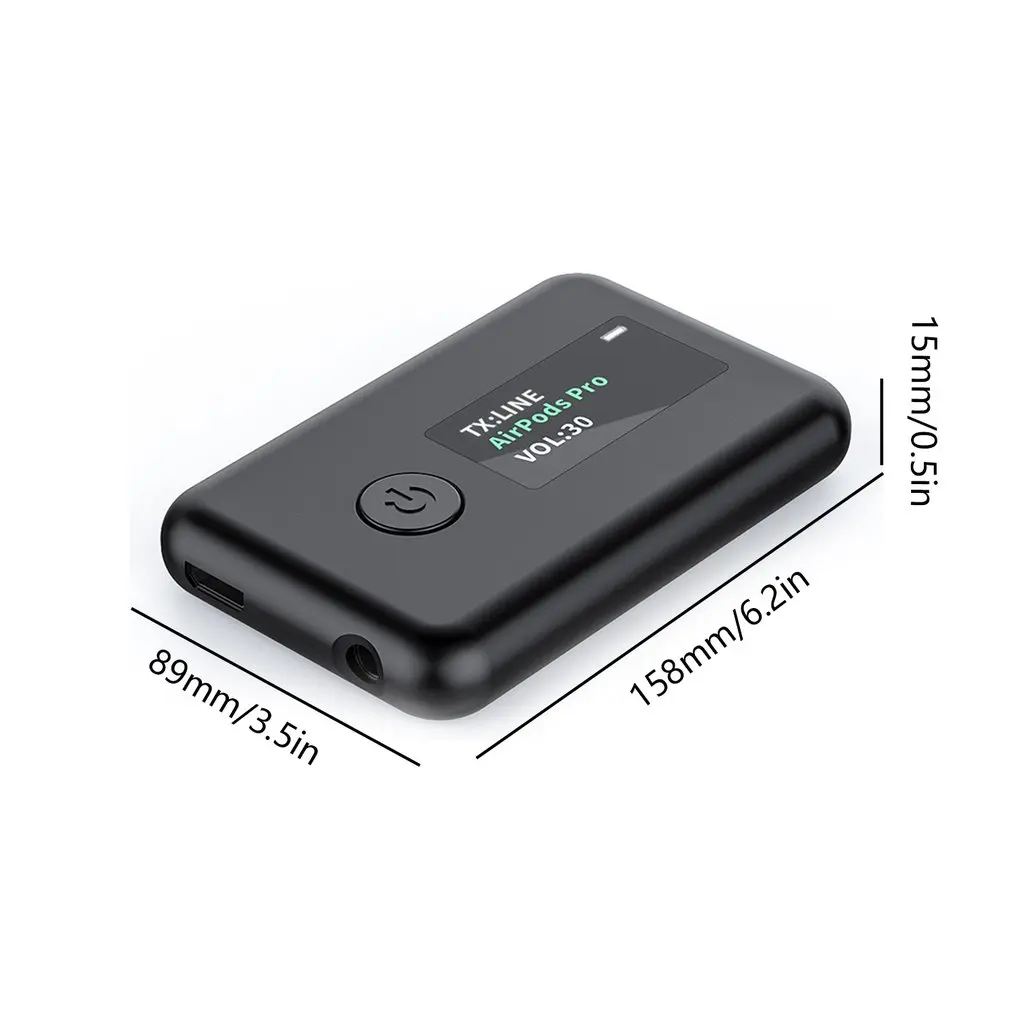 Wireless 5.0 Audio Transmitter Receiver USB Charging with 3.5mm Jack Auxiliary Wireless Adapter Suitable for Music TV
Wireless 5.0 Audio Transmitter Receiver USB Charging with 3.5mm Jack Auxiliary Wireless Adapter Suitable for Music TV