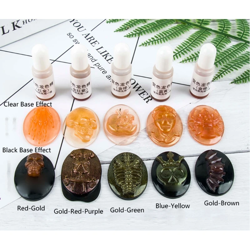 10 Colors Color Shift Pearl Resin Pigment Aurora Chameleons Resin Pigment Kit
10 Colors Color Shift Pearl Resin Pigment Aurora Chameleons Resin Pigment Kit