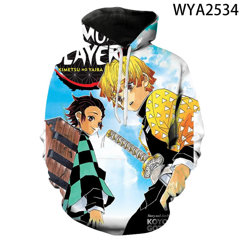 Hoodies Men Women Children Kimetsu No Yaiba Sweatshirts 3D Printed Pullover Streetwear Fashion Boy Girl Kids Pullover
Hoodies Men Women Children Kimetsu No Yaiba Sweatshirts 3D Printed Pullover Streetwear Fashion Boy Girl Kids Pullover