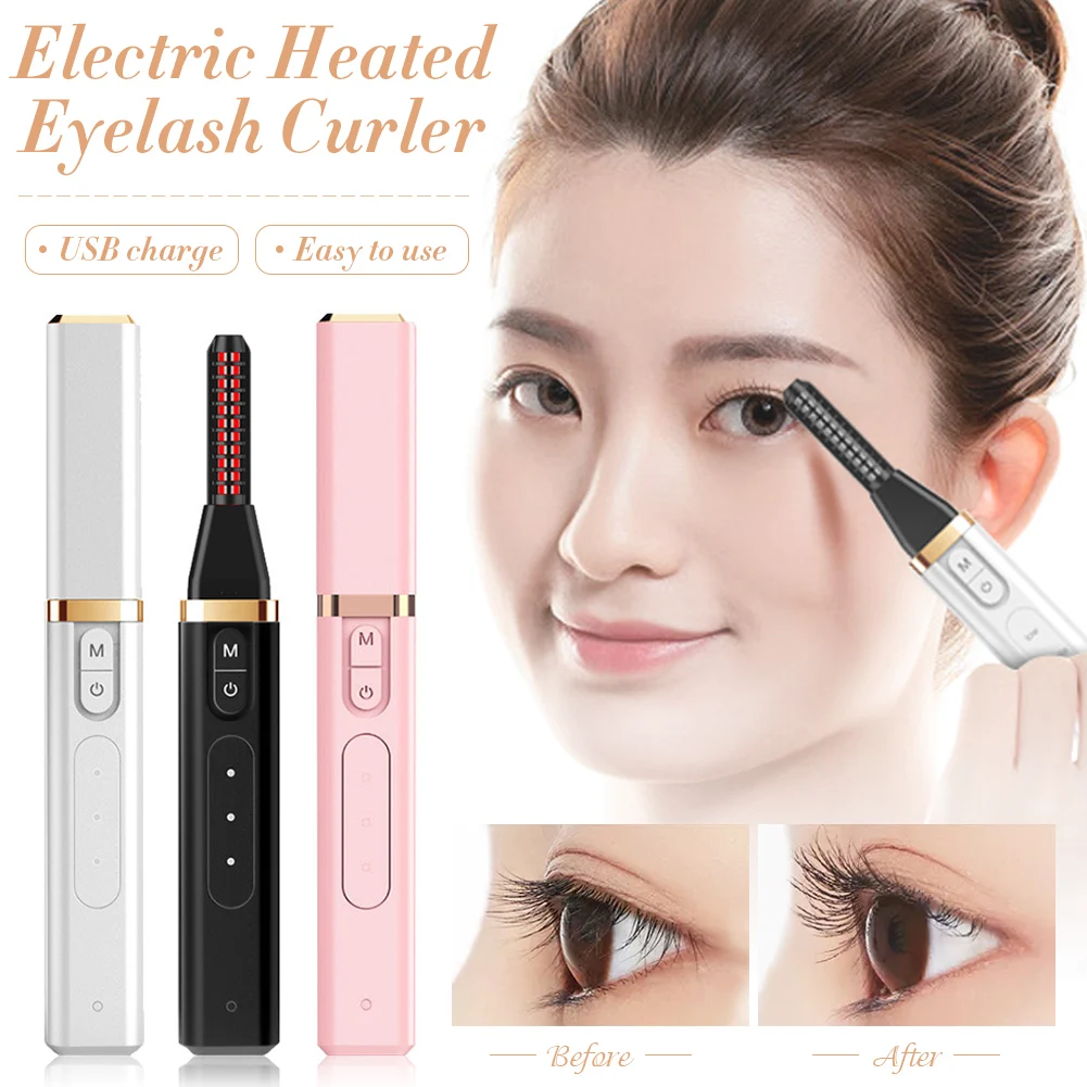 New Electric Heated Eyelash Curler Usb Charging Unisex Intelligent Temperature Control Effect Long-lasting Eyelash Curling Tool
New Electric Heated Eyelash Curler Usb Charging Unisex Intelligent Temperature Control Effect Long-lasting Eyelash Curling Tool
