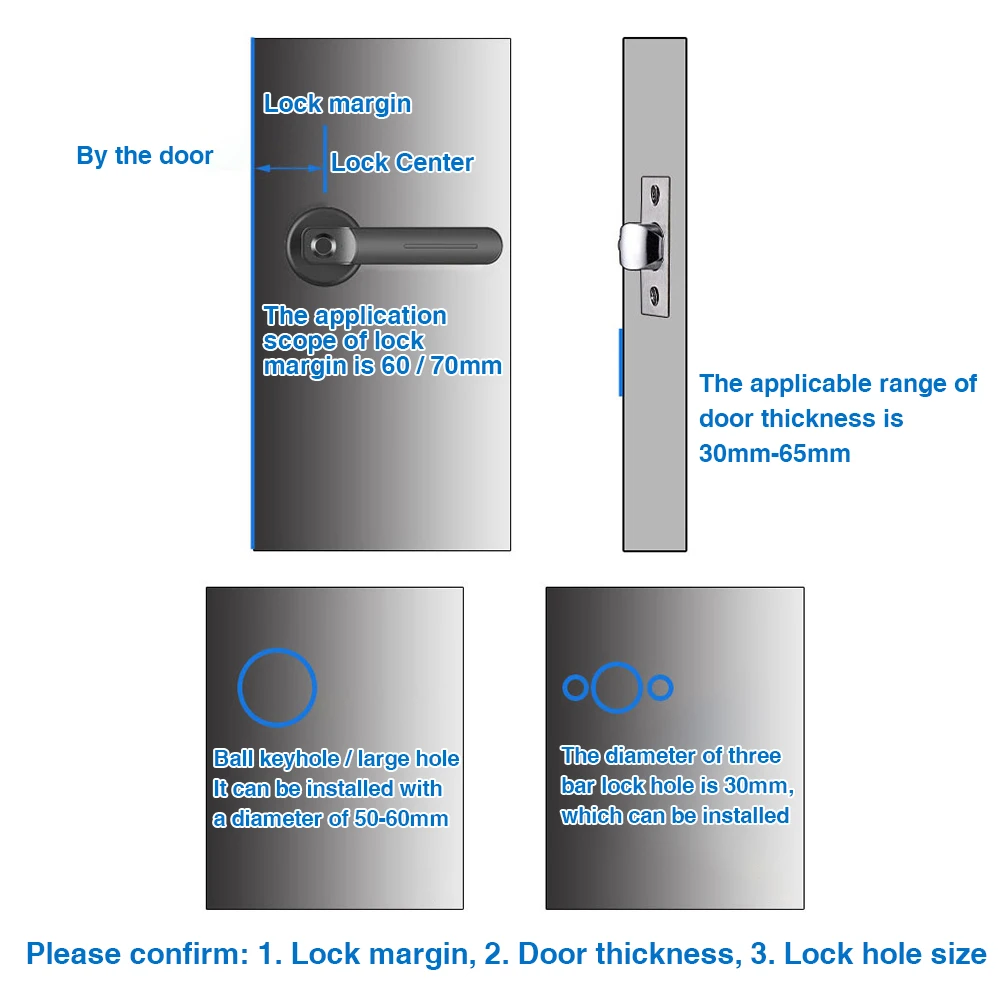Fingerprint Door Lock Apartment Smart Biometric Hotel Durable With Keys Home Security USB Rechargeable Handle Entry Zinc Alloy 
Fingerprint Door Lock Apartment Smart Biometric Hotel Durable With Keys Home Security USB Rechargeable Handle Entry Zinc Alloy