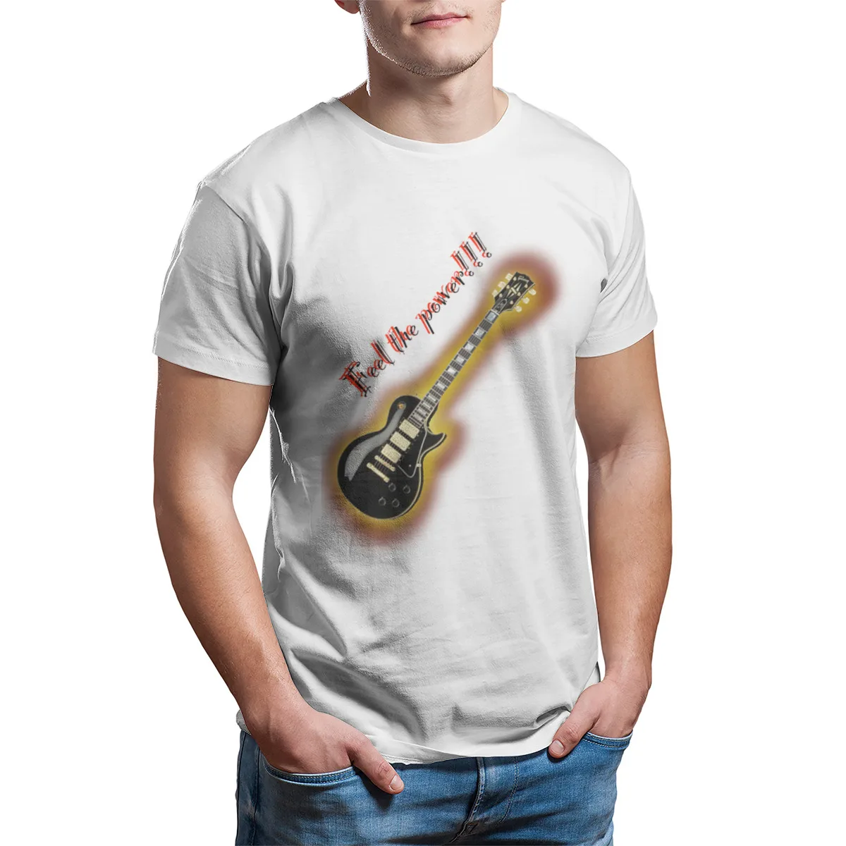 Feel the Power Guitar Vintage Essentials Oversized O-neck Harajuku style Tshirts 137058
Feel the Power Guitar Vintage Essentials Oversized O-neck Harajuku style Tshirts 137058