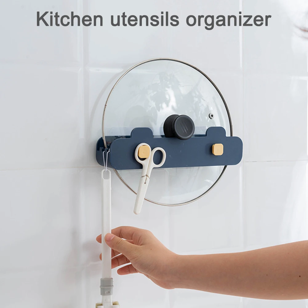 2PCS Self Adhesive Pot Lid Holder Wall Mounted Kitchen Cooking Utensil Tool OrganizerPunch-Free Pan Cover Storage Rack Holder
2PCS Self Adhesive Pot Lid Holder Wall Mounted Kitchen Cooking Utensil Tool OrganizerPunch-Free Pan Cover Storage Rack Holder