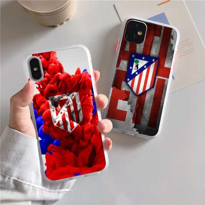 Atlético Madrid Phone Case For iphone 13 12 11 xr xs x 7 8 pro max Plain Soft TPU Silicone Clear Case Cover
Atlético Madrid Phone Case For iphone 13 12 11 xr xs x 7 8 pro max Plain Soft TPU Silicone Clear Case Cover