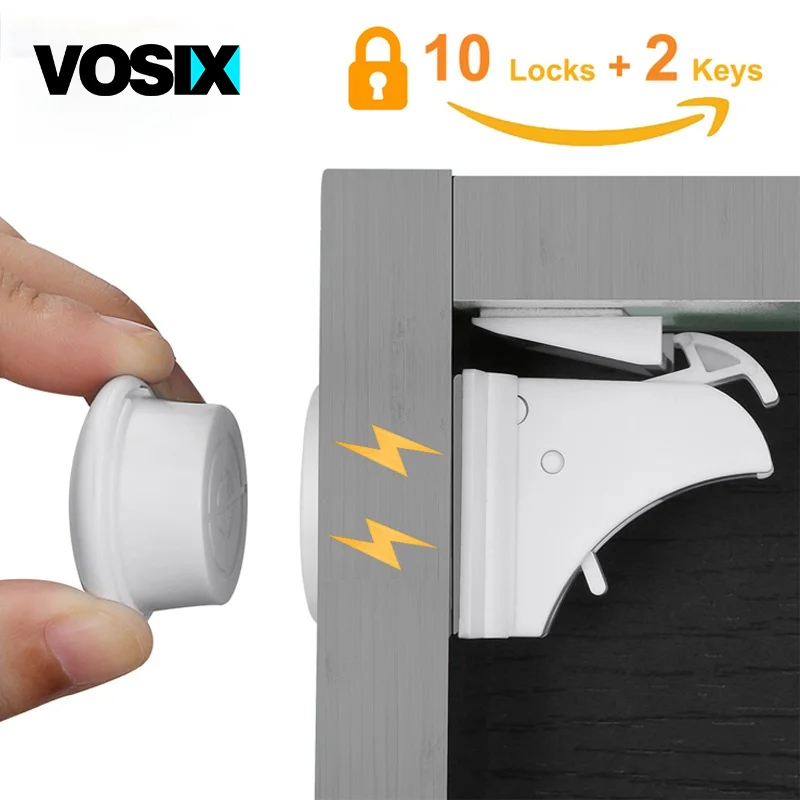 Magnetic Child Lock Baby Safety Baby Protections Cabinet Door Lock Kids Drawer Locker Security Invisible Locks
Magnetic Child Lock Baby Safety Baby Protections Cabinet Door Lock Kids Drawer Locker Security Invisible Locks