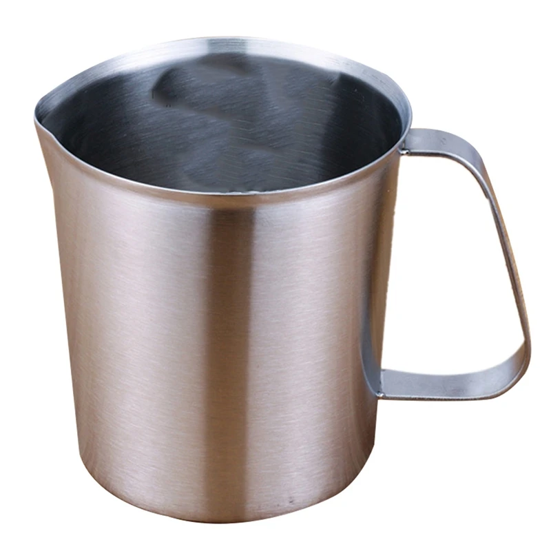 Stainless Steel Pitcher Milk Frothing Jug,for Making Cappuccino/Milk Tea/Coffee Milk/Milk Frothing Jug
Stainless Steel Pitcher Milk Frothing Jug,for Making Cappuccino/Milk Tea/Coffee Milk/Milk Frothing Jug
