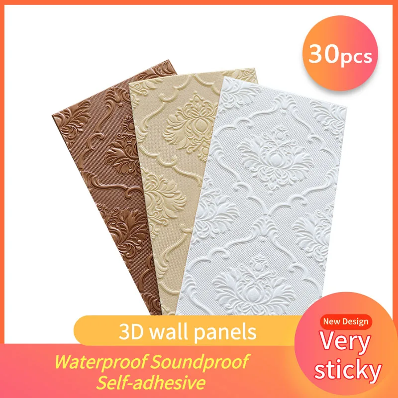 30Pcs 3D Wall Stickers Living Waterproof Foam Room Bedroom DIY Adhesive Wallpaper Soft Art home Wall Stickers Decals
30Pcs 3D Wall Stickers Living Waterproof Foam Room Bedroom DIY Adhesive Wallpaper Soft Art home Wall Stickers Decals
