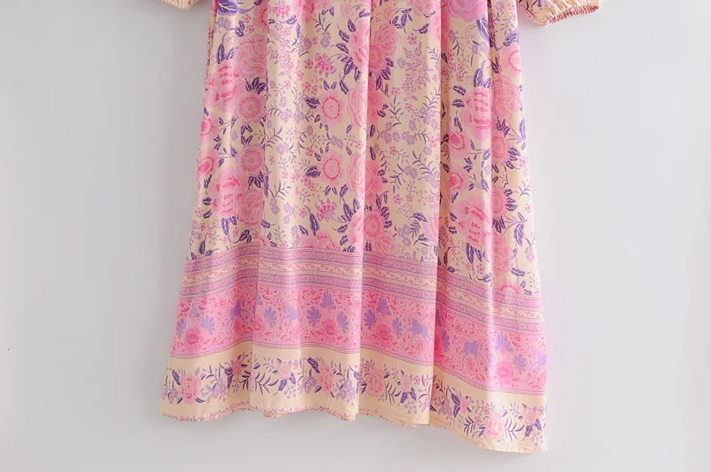 2021 Spring Autumn Summer Maxi Women Dress V Neck Floral Printed Boho Beach Style High Wist V neck Chic Female Dresses Vestidos
2021 Spring Autumn Summer Maxi Women Dress V Neck Floral Printed Boho Beach Style High Wist V neck Chic Female Dresses Vestidos
