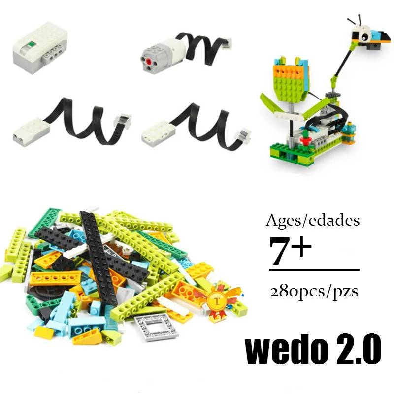 2019 NEW Technical WeDo 3.0 Robotics Construction Set Building Blocks Compatible with 2.0 Educational DIY toys
2019 NEW Technical WeDo 3.0 Robotics Construction Set Building Blocks Compatible with 2.0 Educational DIY toys
