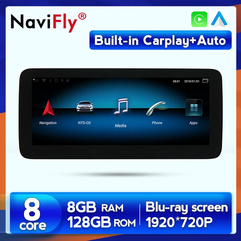 New Arrival 8GB+128GB 8 Core 1920*720 Android 10 Carplay DSP Car Multimedia Player GPS For Mercedes Benz G Class W463 W461
New Arrival 8GB+128GB 8 Core 1920*720 Android 10 Carplay DSP Car Multimedia Player GPS For Mercedes Benz G Class W463 W461