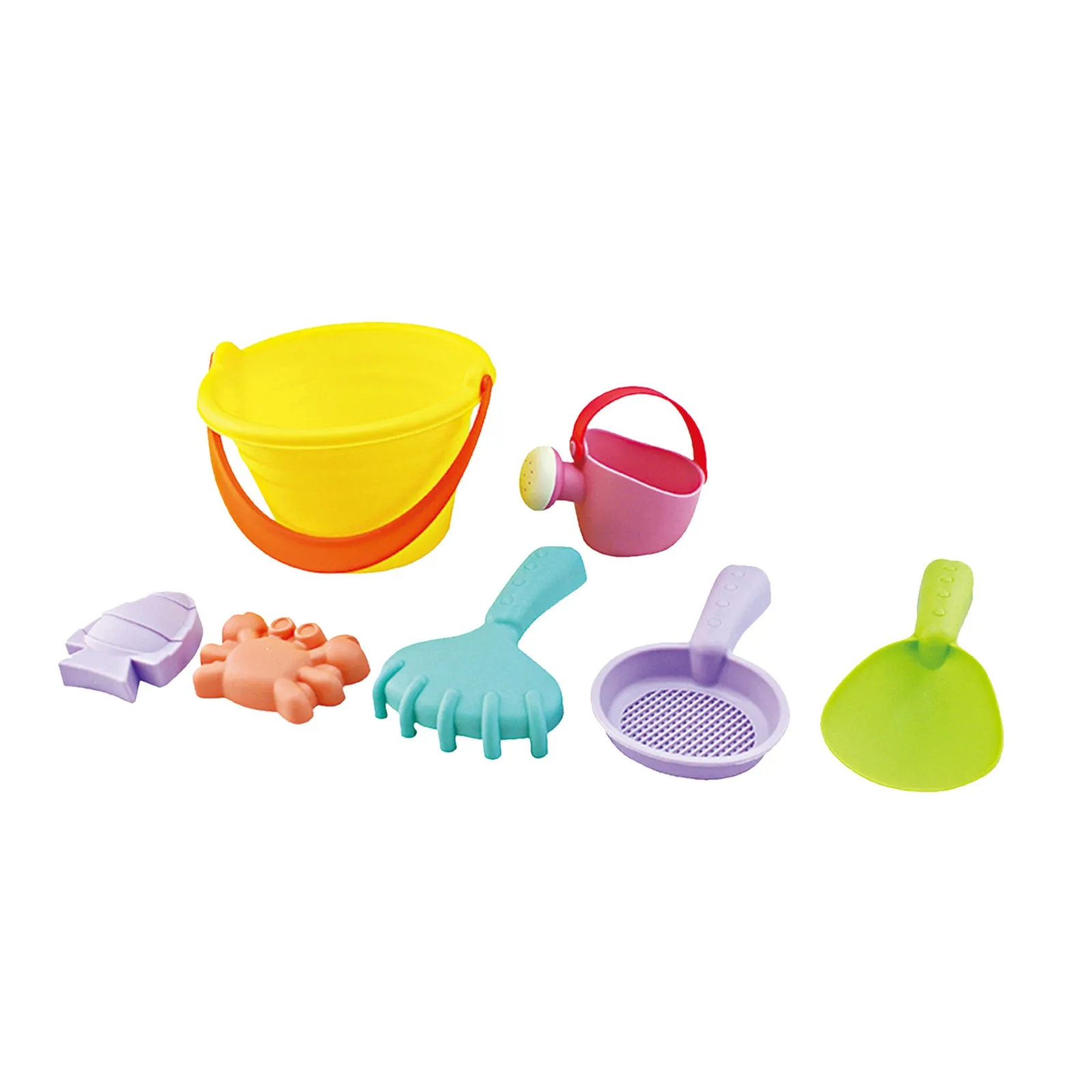 7 Pcs Kids Beach Sand Toy Set Toddlers Bucket Castle Molds Soft Plastic Material Bucket Bath Digging Sand Shovel Toy Brinquedos
7 Pcs Kids Beach Sand Toy Set Toddlers Bucket Castle Molds Soft Plastic Material Bucket Bath Digging Sand Shovel Toy Brinquedos