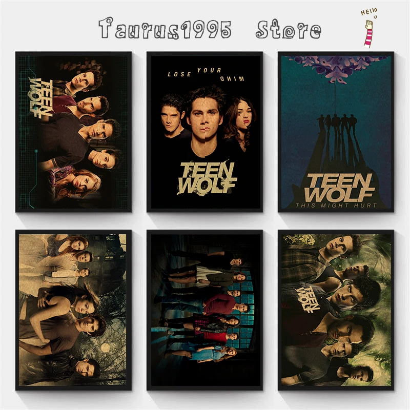 New Vintage Teen Wolf Movie kraft paper poster Wall Stickers Prints Clear Image retro decorative painting wall paper
New Vintage Teen Wolf Movie kraft paper poster Wall Stickers Prints Clear Image retro decorative painting wall paper