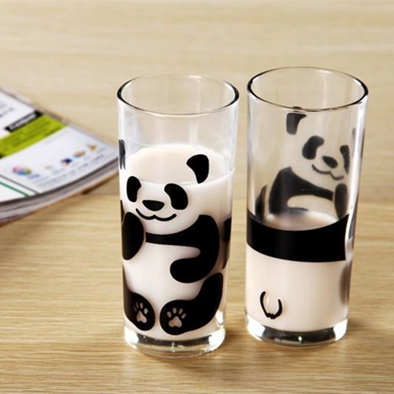 Cute Panda Glass Bottle Thickened Milk Drink Water Cup Coffee Mug Couple Breakfast Mugs Lead-Free Home Daily Kitchen Tableware
Cute Panda Glass Bottle Thickened Milk Drink Water Cup Coffee Mug Couple Breakfast Mugs Lead-Free Home Daily Kitchen Tableware