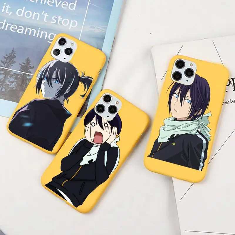 Noragami yato manga Anime Phone Case Yellow Candy Color for iPhone 6 7 8 11 12 s mini pro X XS XR MAX Plus 
Noragami yato manga Anime Phone Case Yellow Candy Color for iPhone 6 7 8 11 12 s mini pro X XS XR MAX Plus