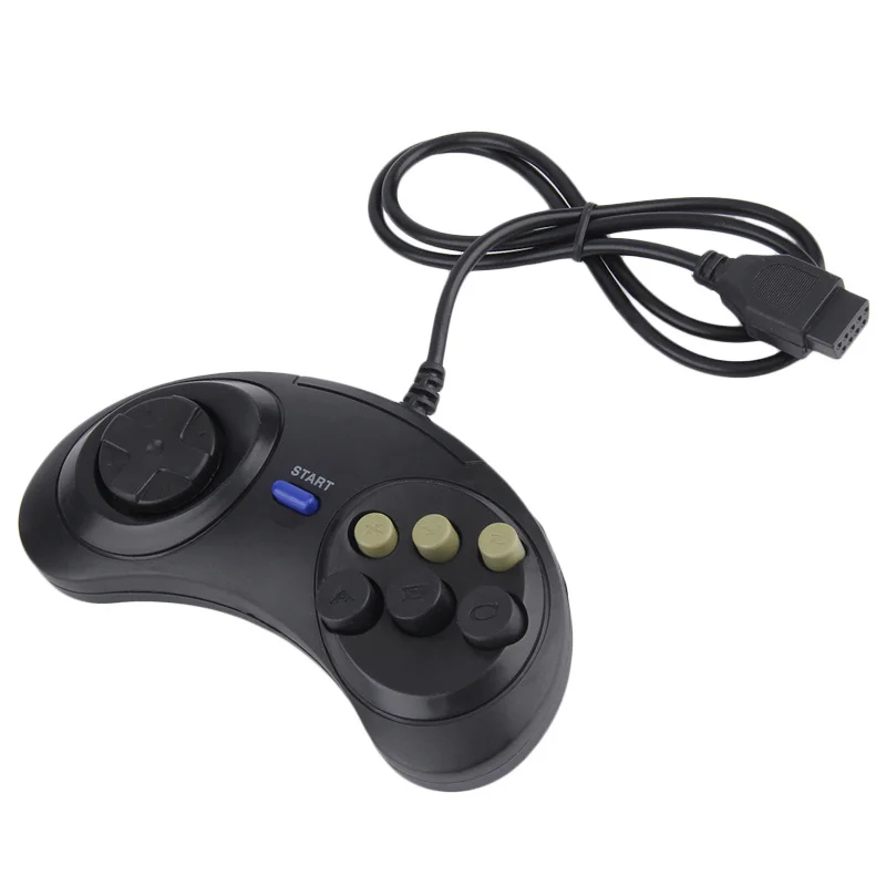 Classic Retro 6 Buttons Wired Handle Game Controller Gamepad Joystick Joypad For Sega Md2 Pc Mac Mega Drive Gaming Accessories
Classic Retro 6 Buttons Wired Handle Game Controller Gamepad Joystick Joypad For Sega Md2 Pc Mac Mega Drive Gaming Accessories