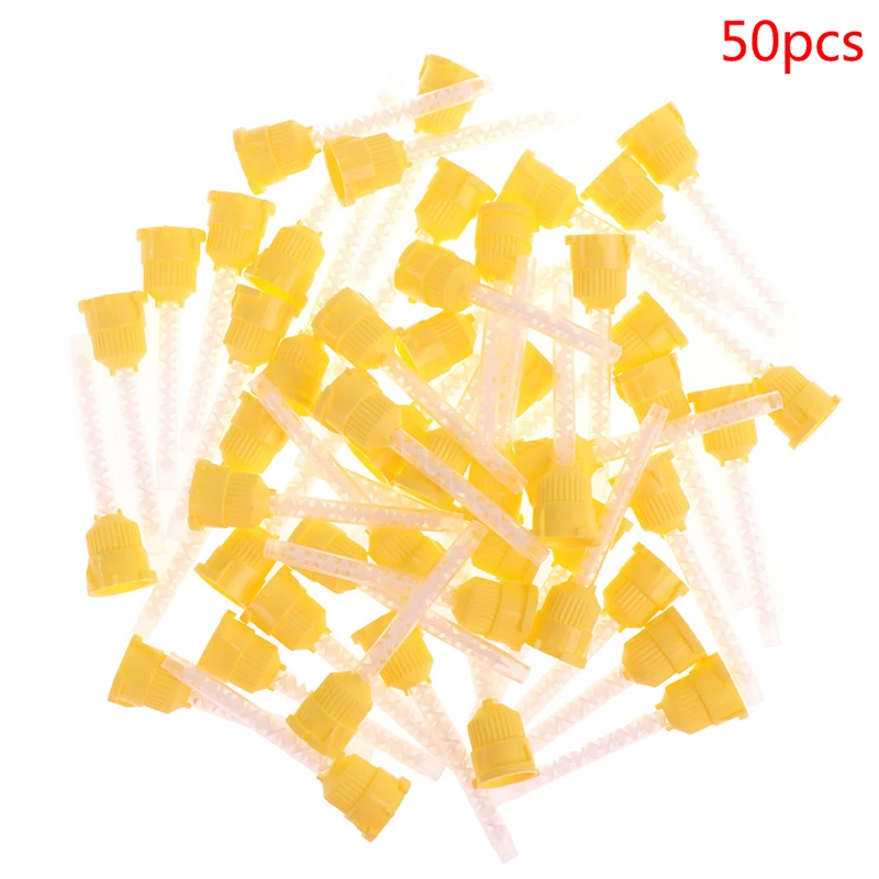 50pcs Dental Materials Dentistry Silicone Rubber Gun Conveying Mixing Head 3.5 Mm Disposable Silicone Rubber Mixing Head
50pcs Dental Materials Dentistry Silicone Rubber Gun Conveying Mixing Head 3.5 Mm Disposable Silicone Rubber Mixing Head