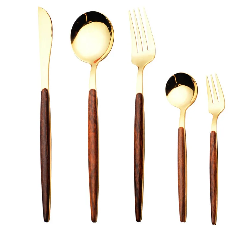 Kitchen Tableware Accessories 1pcs Stainless Steel Steak Table Fork Spoon Dessert Fork Cutlery Wood Handle Teaspoon Dropship
Kitchen Tableware Accessories 1pcs Stainless Steel Steak Table Fork Spoon Dessert Fork Cutlery Wood Handle Teaspoon Dropship