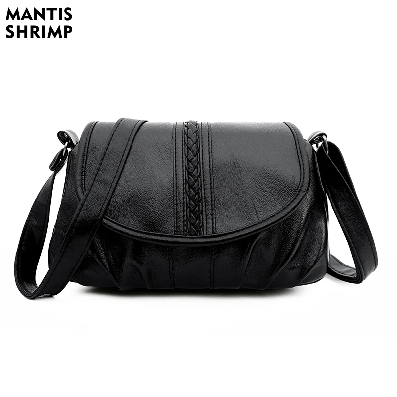 Fashion New Bags Designer Packs High Quality Soft PU Leather Flap Zipper Black Shoulder Bag Casual Messenger Bags Crossbody Bag
Fashion New Bags Designer Packs High Quality Soft PU Leather Flap Zipper Black Shoulder Bag Casual Messenger Bags Crossbody Bag