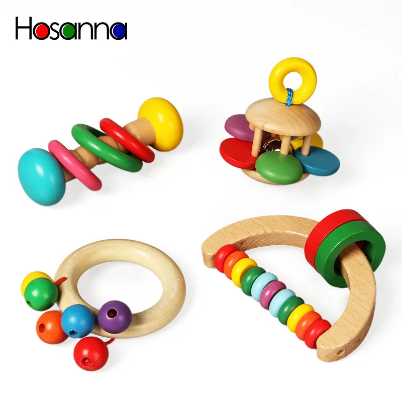 Wooden Baby Rattles Grasp Play Game Teething Infant Early Musical Educational Toys for Children Newborn 0-12 months Gift
Wooden Baby Rattles Grasp Play Game Teething Infant Early Musical Educational Toys for Children Newborn 0-12 months Gift
