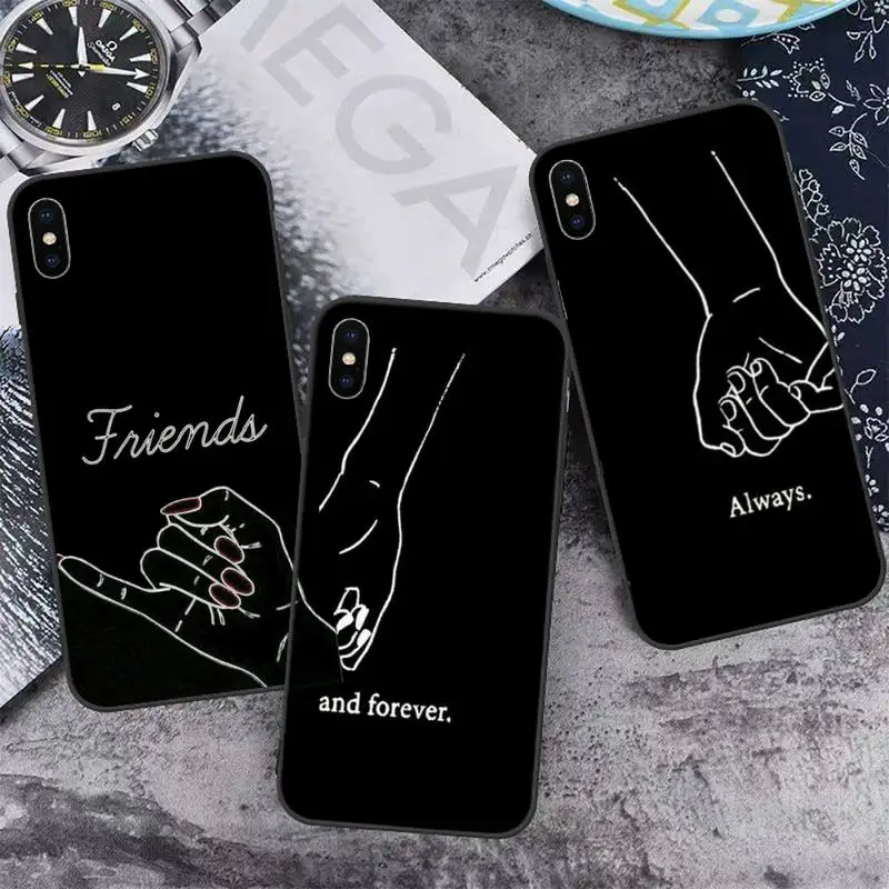 Always And Forever Best Friends Phone Case for iPhone 11 12 13 pro XS MAX 8 7 6 6S Plus X 5S SE 2020 XR mini
Always And Forever Best Friends Phone Case for iPhone 11 12 13 pro XS MAX 8 7 6 6S Plus X 5S SE 2020 XR mini