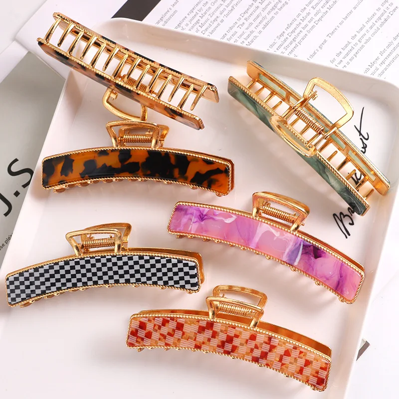 Women Nonslip Strong Hold Large Hair Claw Hairpins Hair Clip For Girls Barrettes For Hair Women Hair Accessories 2021 Hair Crab
Women Nonslip Strong Hold Large Hair Claw Hairpins Hair Clip For Girls Barrettes For Hair Women Hair Accessories 2021 Hair Crab