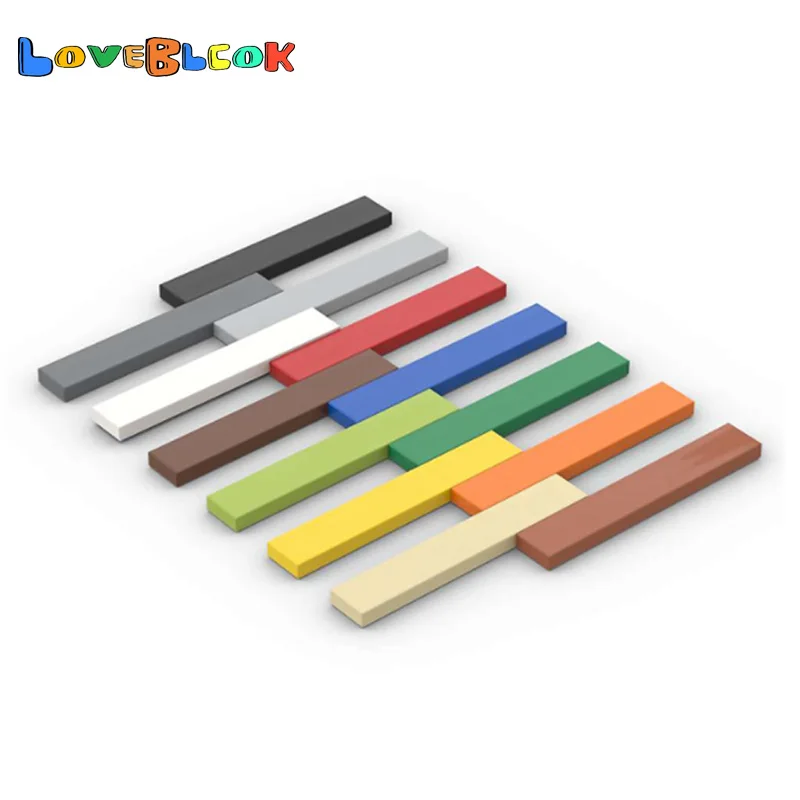LoveBlock Tile 1x6 with Groove Flat Building Blocks Assembles MOC Technical Parts DIY Toys Gift Creative 6636 For Kid 10pcs/Lot
LoveBlock Tile 1x6 with Groove Flat Building Blocks Assembles MOC Technical Parts DIY Toys Gift Creative 6636 For Kid 10pcs/Lot