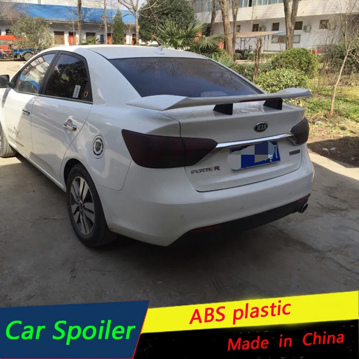 For Kia Forte Spoiler 2010/11/12/13/15 With Led light ABS Material Car Rear Wing Primer Color For Kia Forte Rear Spoiler Sport
For Kia Forte Spoiler 2010/11/12/13/15 With Led light ABS Material Car Rear Wing Primer Color For Kia Forte Rear Spoiler Sport