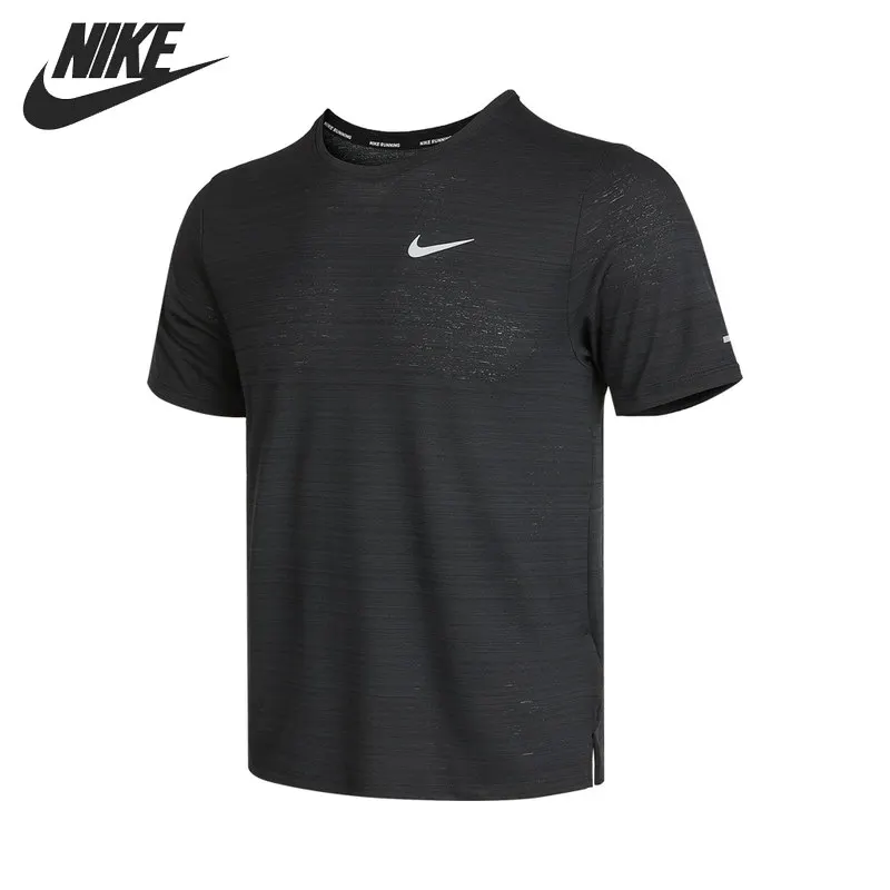 

Original New Arrival NIKE AS M NK DF MILER TOP SS Men's T-shirts short sleeve Sportswear