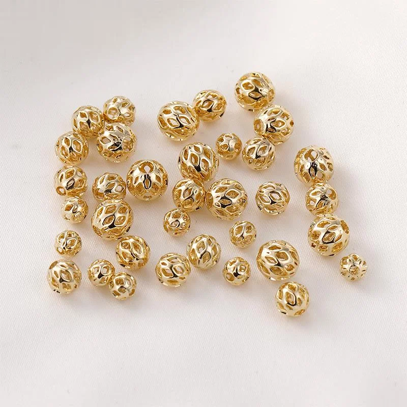 14K bag real gold hollow small Gold Bead Flower Bead separated bead DIY jewelry bracelet necklace 10PCS
14K bag real gold hollow small Gold Bead Flower Bead separated bead DIY jewelry bracelet necklace 10PCS