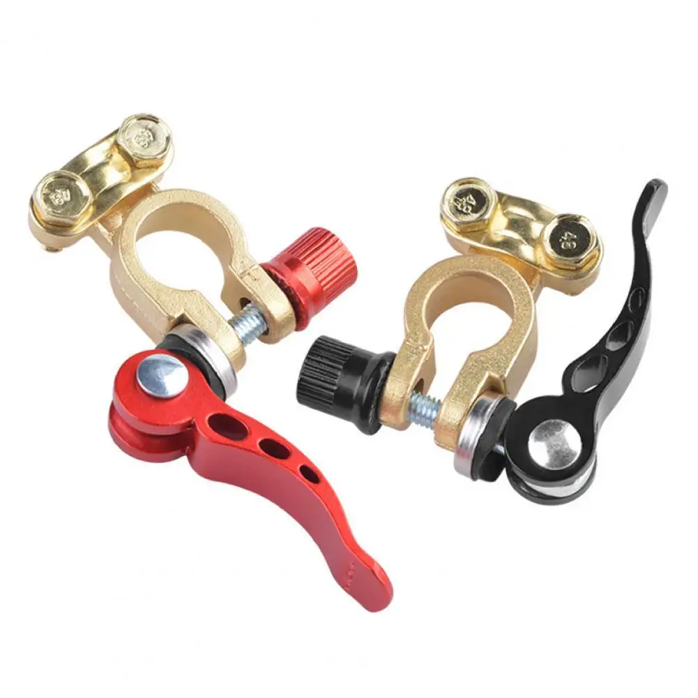 1 Pair Battery Clamp Eco-friendly High Conductivity Non-corrosive Quick Release Car Battery Terminal for Automobiles
1 Pair Battery Clamp Eco-friendly High Conductivity Non-corrosive Quick Release Car Battery Terminal for Automobiles