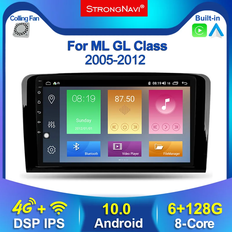 Автомобильный мультимедийный плеер, IPS 6 + 128G Android DSP GPS радио плеер для Mercedes Benz CLASS ML W164 X164 ML350 ML300 GL500 ML320 ML280 GL350
Автомобильный мультимедийный плеер, IPS 6 + 128G Android DSP GPS радио плеер для Mercedes Benz CLASS ML W164 X164 ML350 ML300 GL500 ML320 ML280 GL350