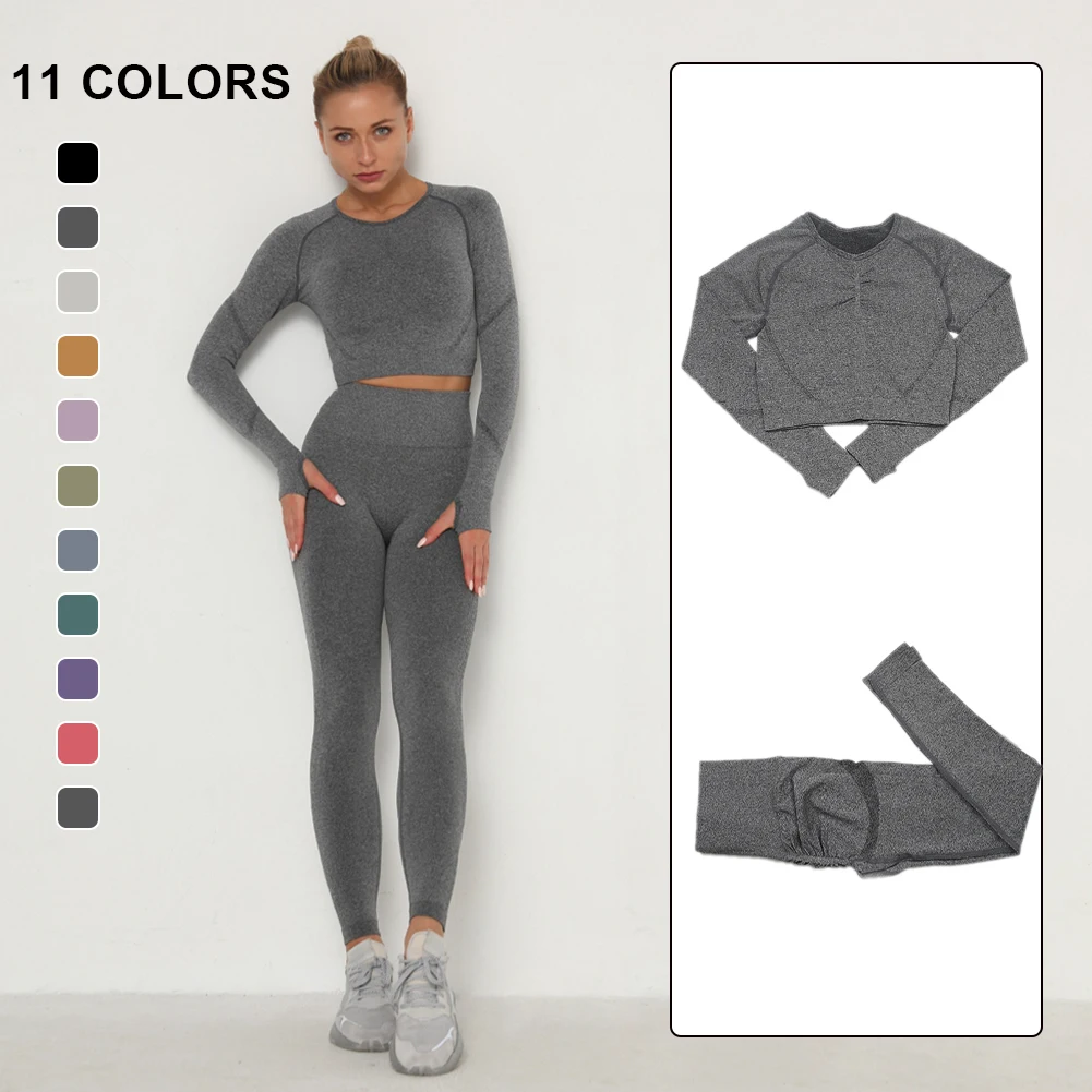 Yoga Clothing Set Sports Suit Women Sportswear Sports Outfit Fitness Set Athletic Wear Gym Seamless Workout Clothes For Women
Yoga Clothing Set Sports Suit Women Sportswear Sports Outfit Fitness Set Athletic Wear Gym Seamless Workout Clothes For Women