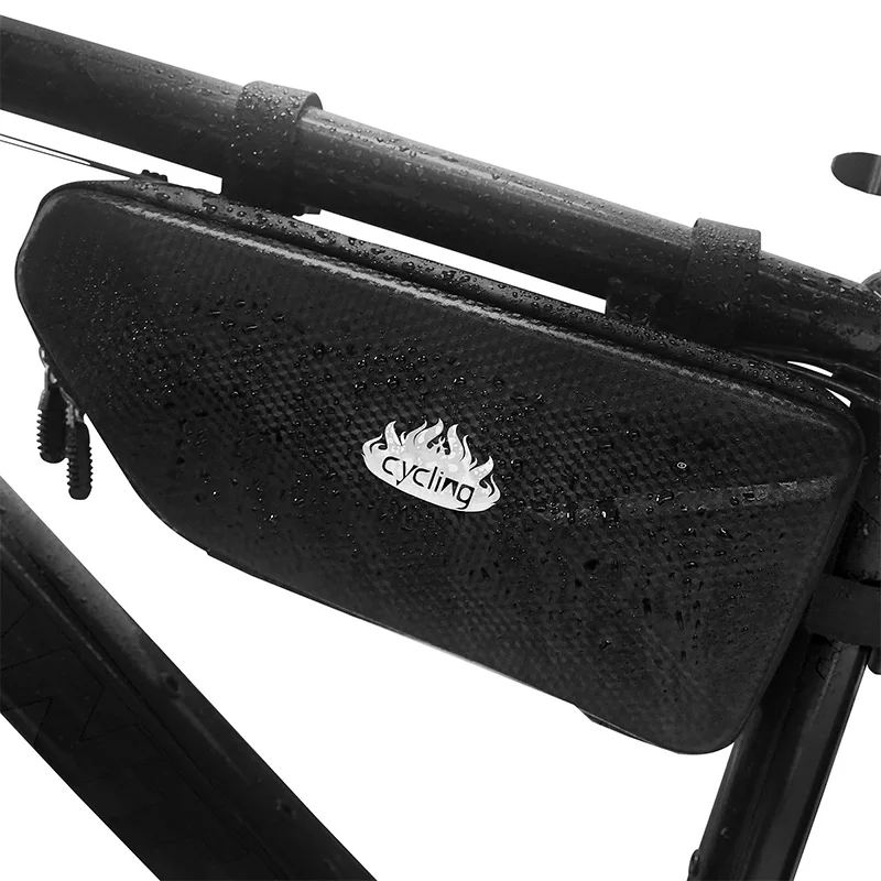 Bicycle Triangle Bags EVA Hard Shell Car Mountain Bike Bag Front Beam Bag Riding Equipment Bike Basket 28cmx13cmx5cm
Bicycle Triangle Bags EVA Hard Shell Car Mountain Bike Bag Front Beam Bag Riding Equipment Bike Basket 28cmx13cmx5cm