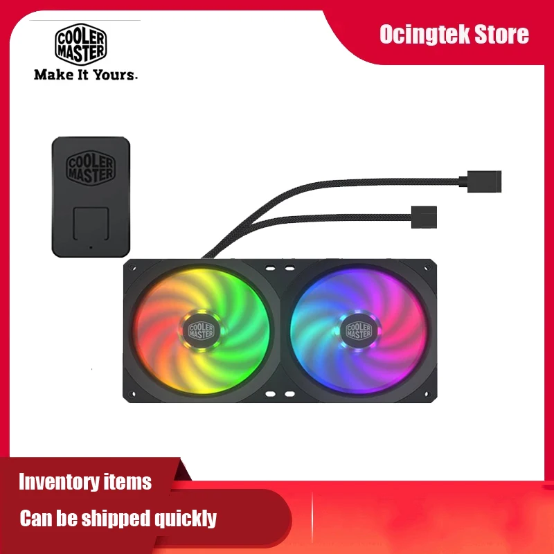 Кулер Мастер SF240R ARGB 240mm квадратной оправе адресуемых RGB светодиодный вентилятор