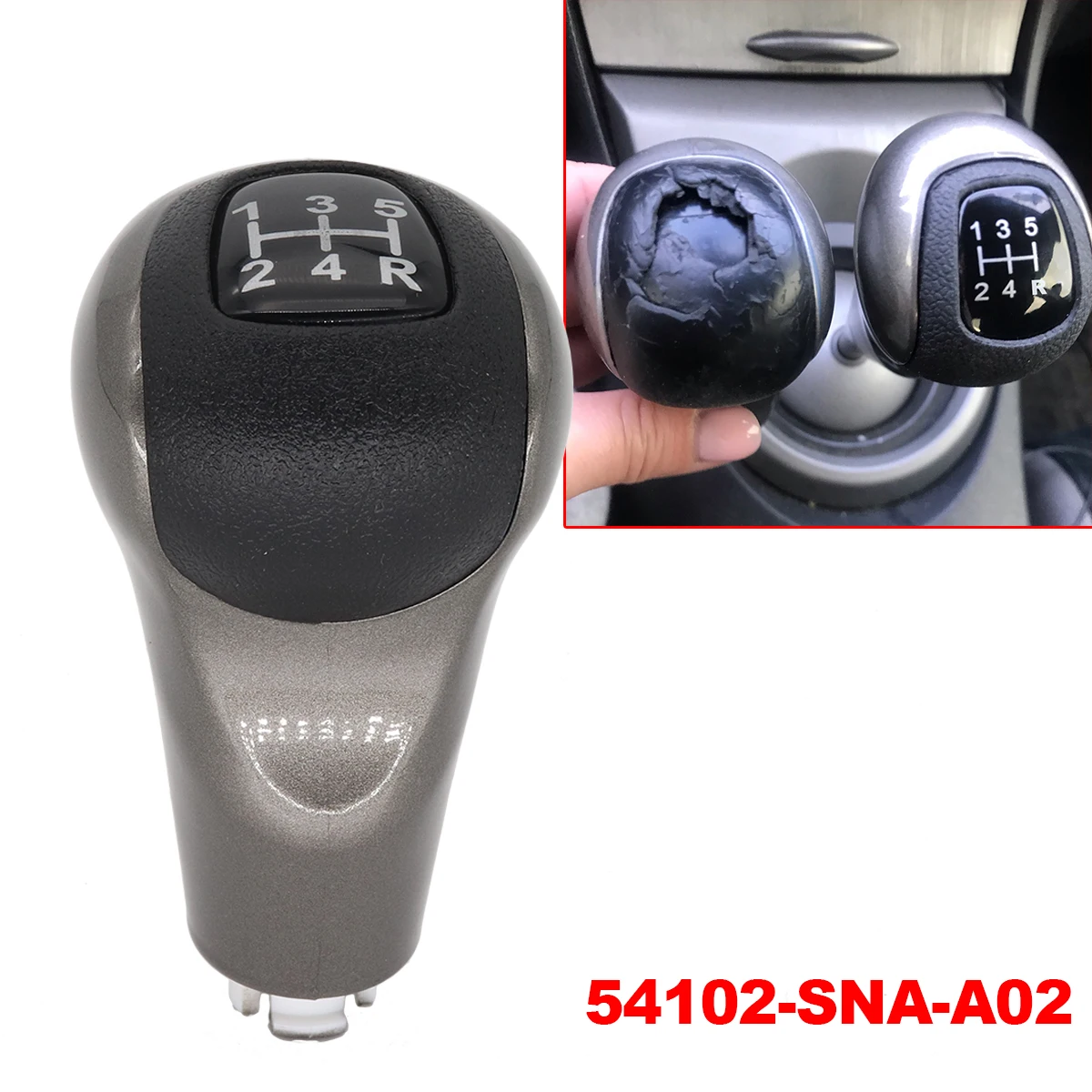 

Ручка переключения передач 5 скоростей MT, рычаг переключения передач для Honda Civic DX EX LX 54102-SNA-A02 2006-2011