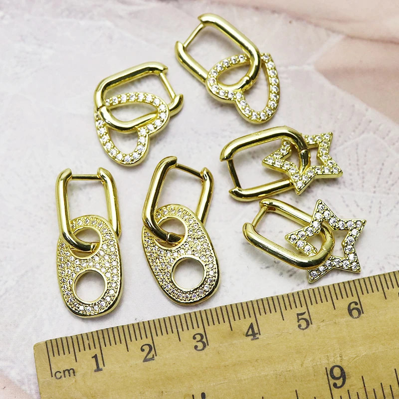 10 Pairs Tiny Zircon earrings Fashion jewelry earrings Mix shape Jewelry earrings gift for lady 9782
10 Pairs Tiny Zircon earrings Fashion jewelry earrings Mix shape Jewelry earrings gift for lady 9782