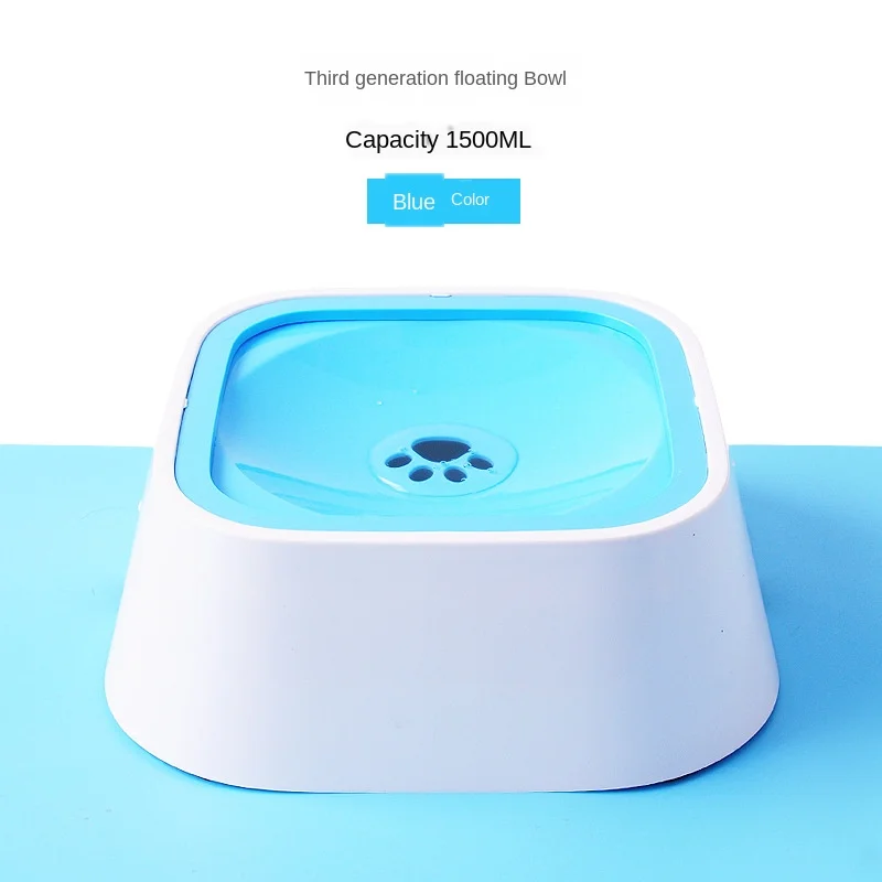 Automatic drinking bowl for dogs without wet mouth, three-generation upgrade splash-proof floating bowl for drinking supplies
Automatic drinking bowl for dogs without wet mouth, three-generation upgrade splash-proof floating bowl for drinking supplies